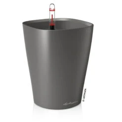 Lechuza Deltini Premium, Anthrazit-metallic, All-in-One-Set