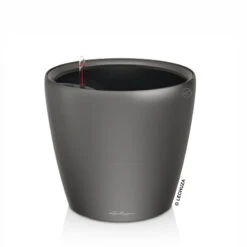 LECHUZA Classico Premium 50 LS, Anthrazit-metallic, All-in-One-Set, Ø 50 Cm H:47 Cm 5 LECHUZA Classico Premium 50 LS, Anthrazit-metallic, All-in-One-Set, Ø 50 Cm H:47 Cm -Garten Sicht Verkäufe 3325100286 Classico Premium 50LS anthrazit All in One Set D50xH47cm RGB 7595
