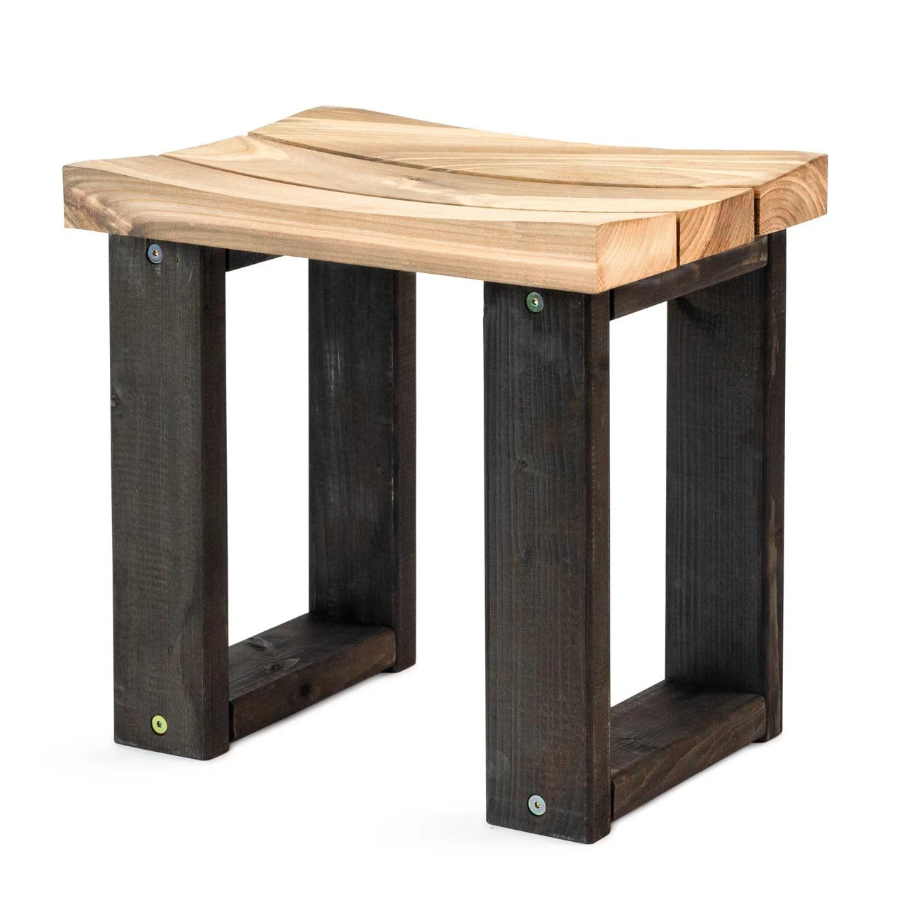 Holzhocker 'Convi', Ca. 44 X 32 X 43 Cm 2 Holzhocker 'Convi', Ca. 44 X 32 X 43 Cm – Bild 2