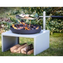 Feu Du Jardin Feuerschale "Moderne", Mit Grillfunktion, 21 Kg 8 Feu Du Jardin Feuerschale "Moderne", Mit Grillfunktion, 21 Kg -Garten Sicht Verkäufe 3920100722 Feuerschale Moderne Gartenfeuer mit Grillfunktion4 65400