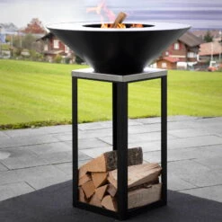 Feuerschale Fyro 80, Zweiteilig, 102 X 80 X 80 Cm 11 Feuerschale Fyro 80, Zweiteilig, 102 X 80 X 80 Cm -Garten Sicht Verkäufe 3920100728 Feuerschale Fyro80 80x80x102cm3 71309