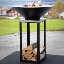 Feuerschale Fyro 80, Zweiteilig, 102 X 80 X 80 Cm