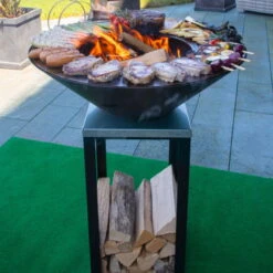 Feuerschale Fyro 80, Zweiteilig, 102 X 80 X 80 Cm 16 Feuerschale Fyro 80, Zweiteilig, 102 X 80 X 80 Cm -Garten Sicht Verkäufe 3920100728 Feuerstelle Fyro 80 schwarz 2 125218