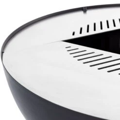 Edelstahl-Feuerstelle 'TRIA', Schwarz, 100 X 55 X 100 Cm -Garten Sicht Verkäufe 3920100753 Feuerstelle TRIA schwarz ca100x55x100cm 10 125238