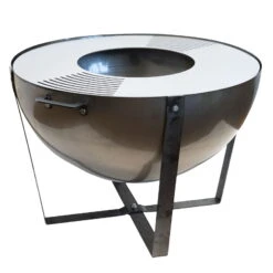 Feuerschale 'Dakota', Rostfarben, Ca. 60 X Ø 80 Cm -Garten Sicht Verkäufe 3920100762 Feuerstelle Dakota ca 80cm rund 1 118577