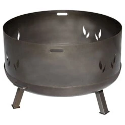 Aufsatz Für Feuerschale Buschbeck, Schwarz, Stahl -Garten Sicht Verkäufe 3920502224 Aufsatz fuer Feuerschale L 1 118601