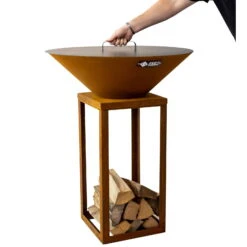 Metalldeckel Für Feuerstelle 'Fyro', Ø Ca. 80 Cm -Garten Sicht Verkäufe 3920502247 Metalldeckel fuer Feuerstelle Fyro ca 80cm rund 4 119668